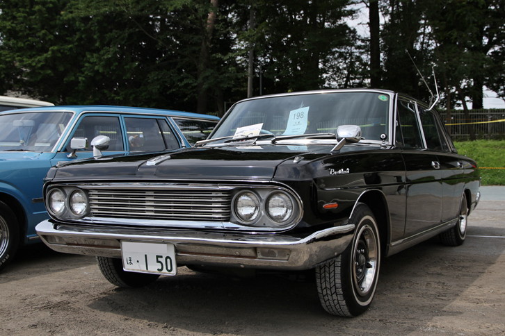 1973年「日産プレジデント」。型式名150こと初代プレジデントの最終型。エンジンは3リッター直6と4リッターV8がラインナップされていたが、この個体は前者を搭載。