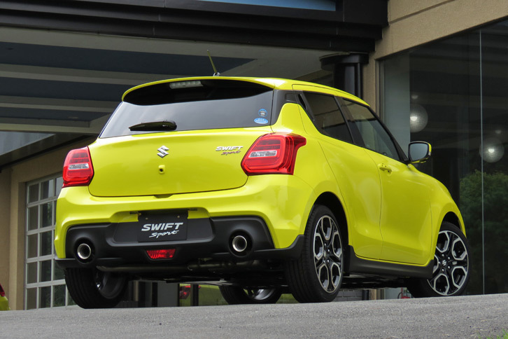 スズキ・スイフトスポーツ（エクステリア）