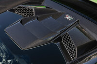 ボディーのフロント部やショルダー部、リアのエンジンフードなどには、軽量なカーボンファイバーを採用。乾燥重量は「ウラカンEVO RWD」の1389kgに対し、1379kgと公称されている。