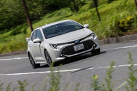 「カローラ スポーツ」は、「プリウス」や「C-HR」と同じGA-Cプラットフォームを採用する。ボディー剛性の高さは特筆モノだ。