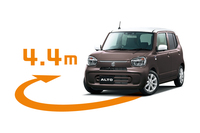 スズキの軽乗用車「アルト」が新型にモデルチェンジ　27.7km/リッターの低燃費を実現の画像