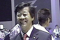 
	ニューZの車両担当、水野和敏CVE。
	 