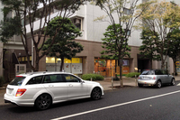白金高輪にて。もうひとつの輸入車高密度地帯。     