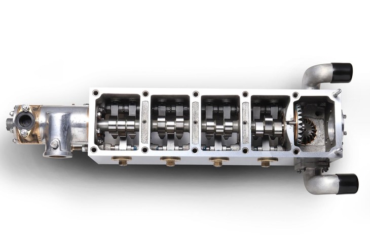 解説があまりにも詳細なブガッティの連載。第6回となる今回のお題は「カムボックス（動弁系）」です（photo：荒川正幸）
