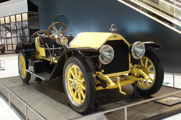「スタッツ・ベアキャット シリーズF」（1914年）。戦前のアメリカで「最良のスポーツカー」と評された。