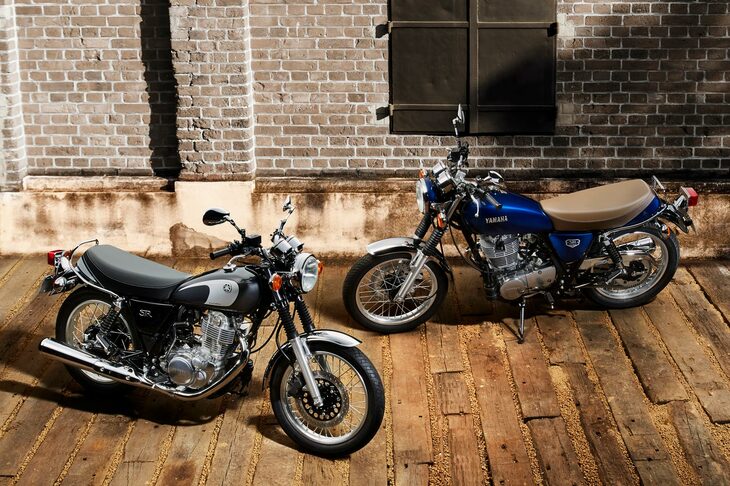 2021年の「ファイナルエディション」をもって、43年の歴史に幕を下ろした「ヤマハSR400」。シンプルを突き詰めた単気筒ネイキッドの代名詞だった。