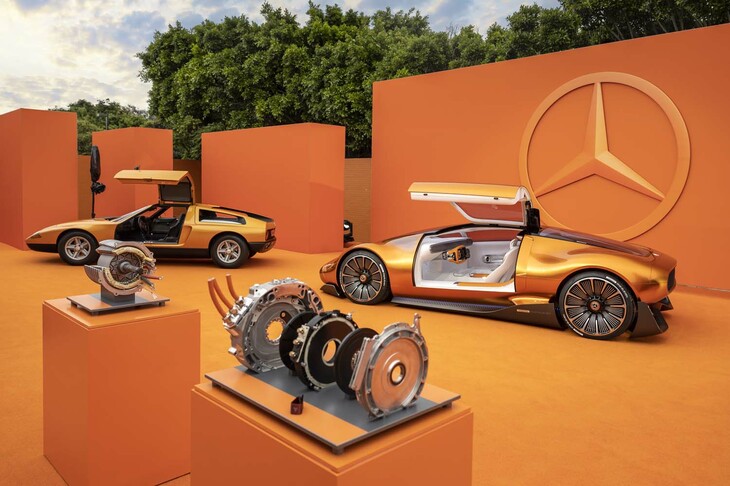 パワーユニットは英国YASA社製の小型モーターで、後輪の左右にそれぞれ搭載している。