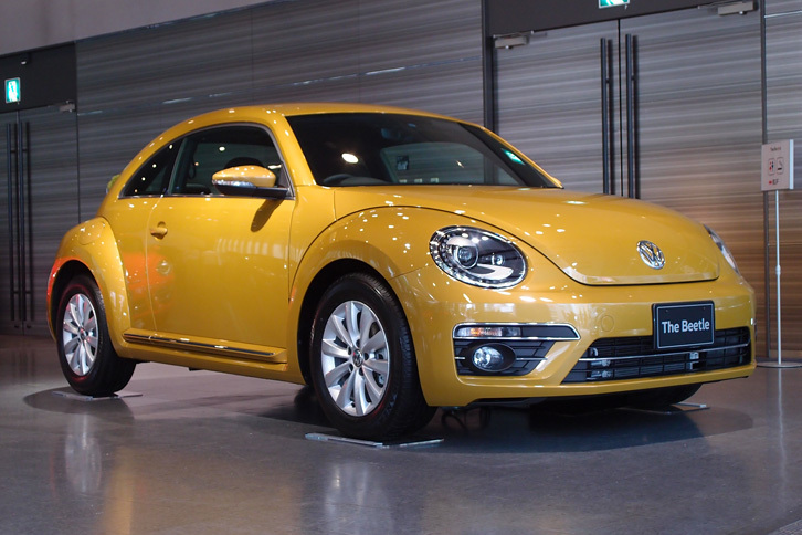 ザ・ビートル デザイン（写真のボディーカラーは「サンドストームイエローメタリック」）