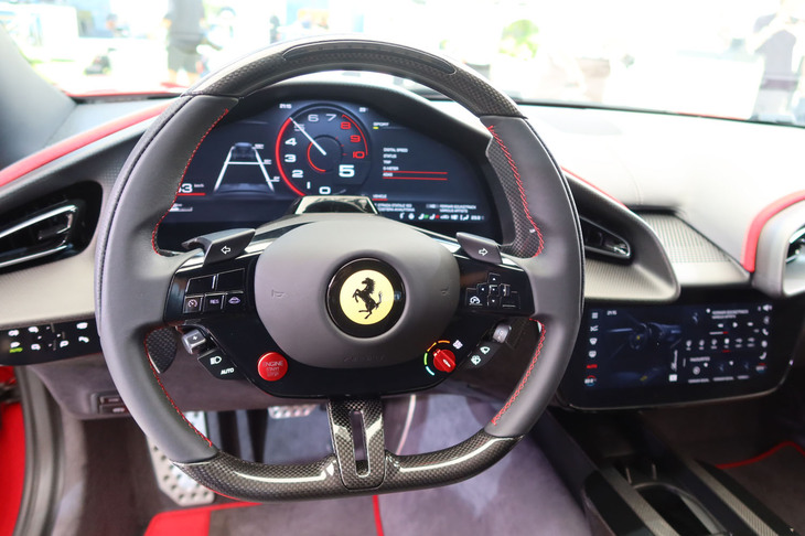 フェラーリ・アマルフィ（コックピット周辺）