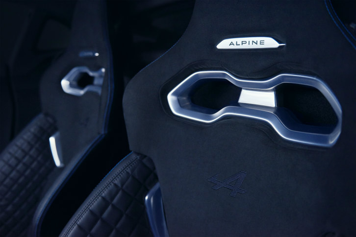 アルピーヌA110（インテリア）