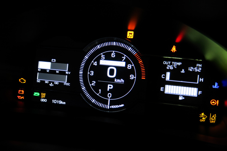 スバルBRZ（メーター）