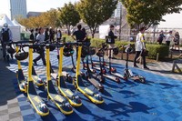 こちらは「WIND 3.0」の発着場。試乗は基本的に先着順で、整理券などは現時点では検討されていないという。