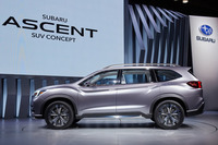 【ニューヨークショー2017】スバル、7人乗り新型SUVのコンセプトカーを公開の画像