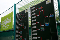 「ポルシェ軽井沢フューチャーズ2018」のトーナメントは、シングルス32名、ダブルス16ペアで争われる。