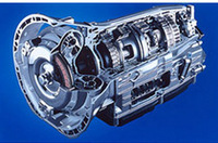 
	【写真上】最高級ロードスター「SLクラス」
	【写真下】新開発の「7G-TRONIC」
	 