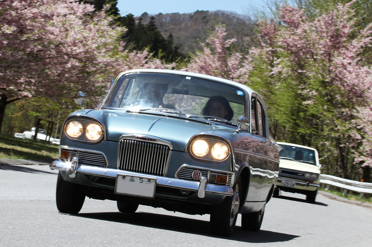 新車以来の「品5」ナンバーを付けた1963年「ハンバー・セプター」。亡きルーツグループのスポーティーな中型サルーン。