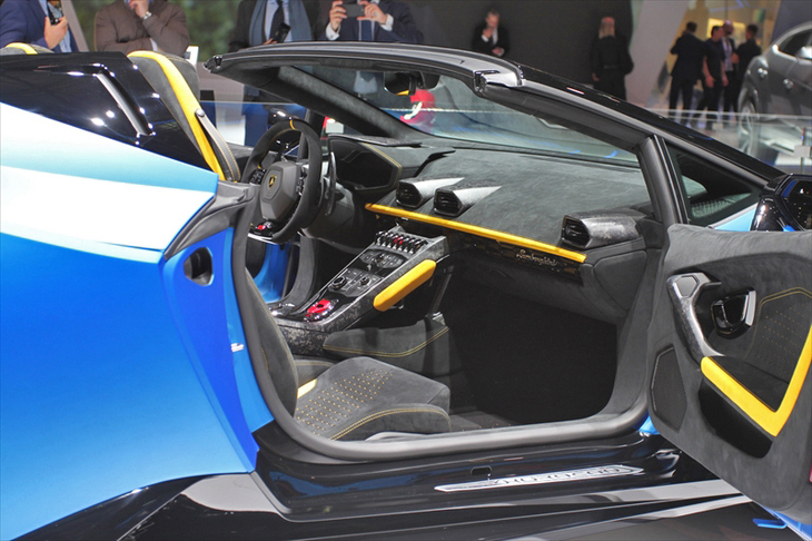 ランボルギーニ・ウラカン ペルフォルマンテ スパイダー（インテリア）