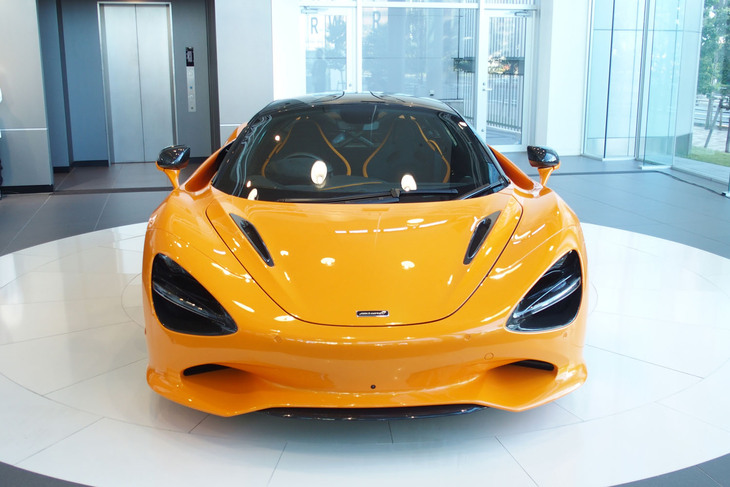 マクラーレン750S（フロントフェイス）