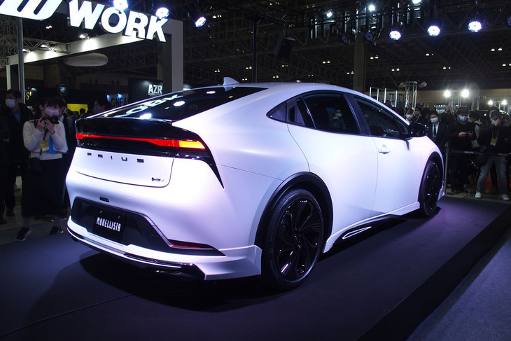 「NEO ADVANCE STYLE」のリアビュー。バンパー下に「リアスタイリングキット」が備わっている。