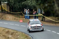 「ランチア・デルタ」といえばフロントタイヤのキャンバー角。ああ、かっこいい。当時、ラジコンで再現したなあ。