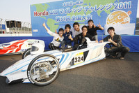 デザイン賞に輝いた「中央大学精研TOI-R ASC」。