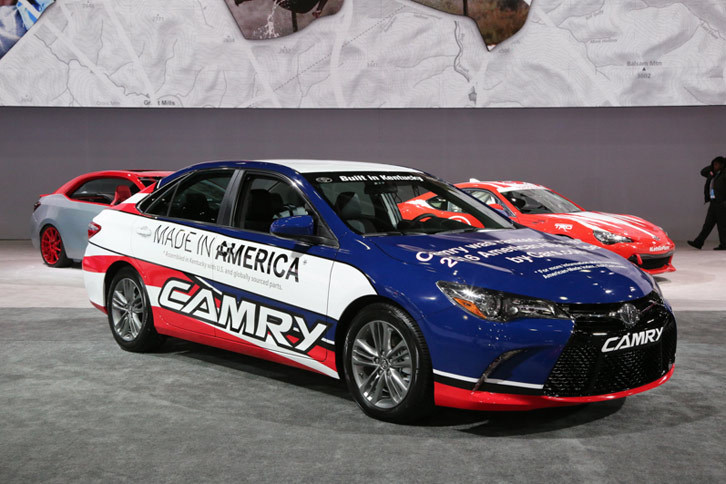 トヨタブースの様子