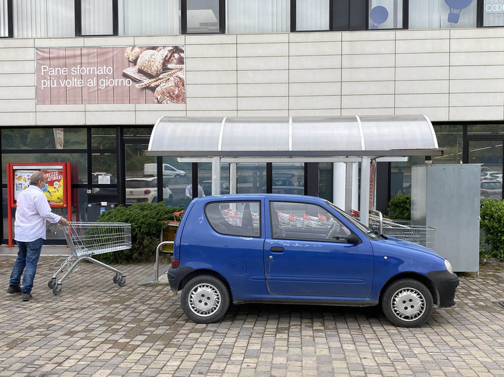 こちらも「フィアット・セイチェント」を名乗っていた（187型。1998～2010年）。