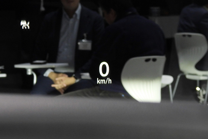 ホンダ・インサイト（ヘッドアップディスプレイ）