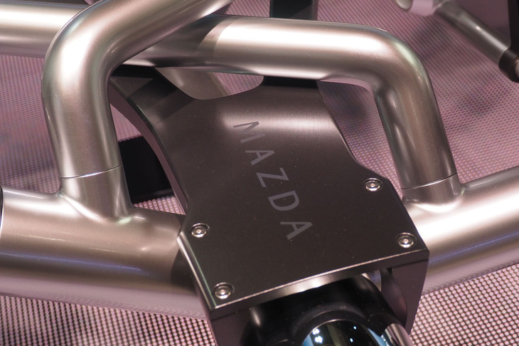 「マツダ・ビジョンXクーペ」に搭載される二酸化炭素回収技術「マツダ・モバイルカーボンキャプチャー」。