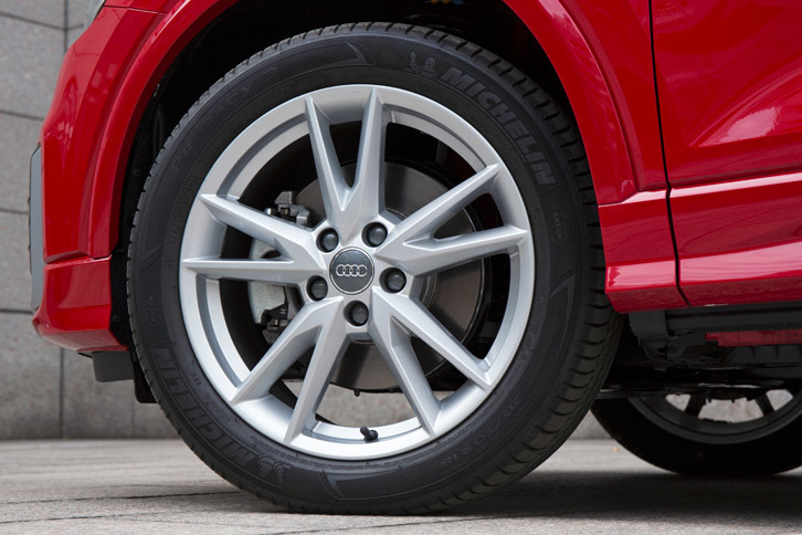 アウディQ2（ホイールとタイヤ）