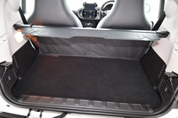 ラゲッジ容量は通常時で260リッターを確保している。