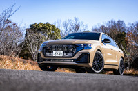 2024年10月に導入が発表されたアウディのフラッグシップSUV「Q8」のマイナーチェンジモデル。Q8では今回が初の大幅なアップデートとなり、最新世代のデザインランゲージを採用し磨きをかけたエクステリアが特徴と紹介される。
