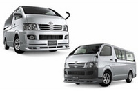 商用「ハイエース」「レジアスエース」にもモデリスタのカスタマイズパーツの画像