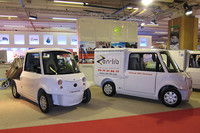 エコ＆モビリテの「シンプリーシティ プロ」。荷台は5タイプ。バッテリーはリチウムイオンと鉛電池が選べる。価格は8000ユーロ（約92万円）。