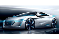 ビート復活!?　ホンダが小さなスポーツEV出展の画像