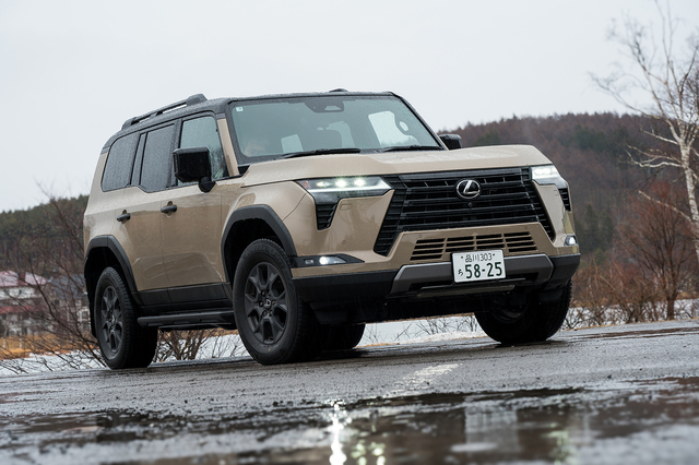 レクサスGX550“オーバートレイル＋”（4WD/10AT）【試乗記】 パワフル
