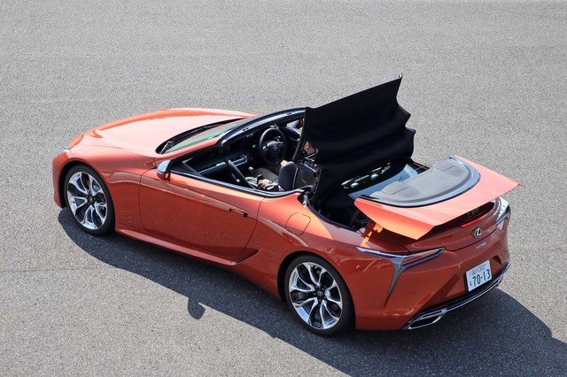 レクサスLC500コンバーチブル（FR/10AT）【試乗記】 かつてない日本車