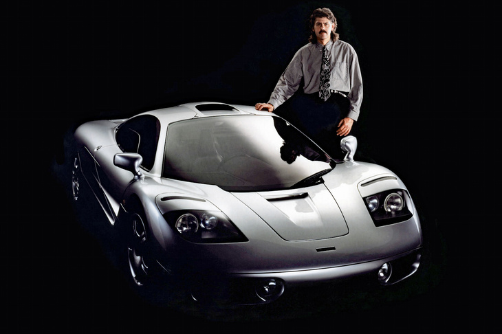 F1において多数のチャンピオンマシンを世に送り出したゴードン・マレー。「マクラーレンF1」は彼の手になる初のロードカーである。