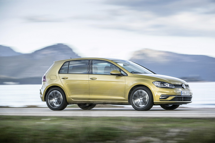 「ゴルフ」の1.5リッターモデルは、最高出力150psを発生する。0-100km/h加速は8.3秒で、最高速度は216km/h。