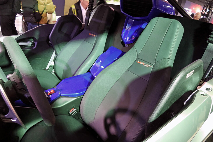 ヤマハYXZ1000R（水素エンジン搭載）