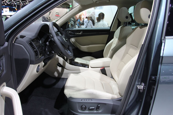 シュコダ・コディアック（インテリア）