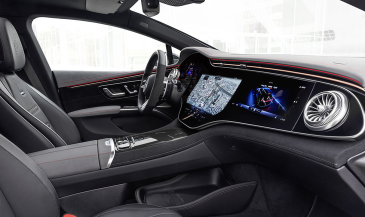 メルセデスAMG EQS53 4MATIC＋（インテリア）