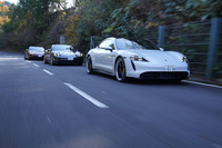 2019年11月20日に予約受注が開始されたポルシェ初の市販EV「タイカン」。日本でのラインナップと価格は「タイカン4S」が1448万1000円、「タイカン ターボ」が2023万1000円、「タイカン ターボS」が2454万1000円。