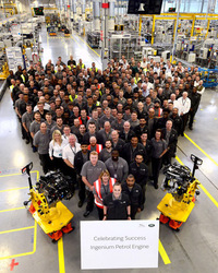 ジャガー・ランドローバーが新型ガソリンエンジンの生産を開始の画像