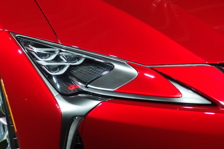 レクサスLC500プロトタイプ（ヘッドランプ）