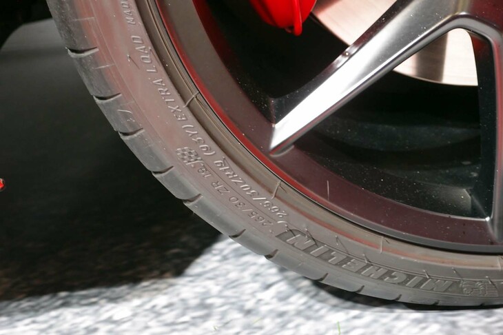 ホンダ・シビック タイプR プロトタイプ（フロントタイヤ）