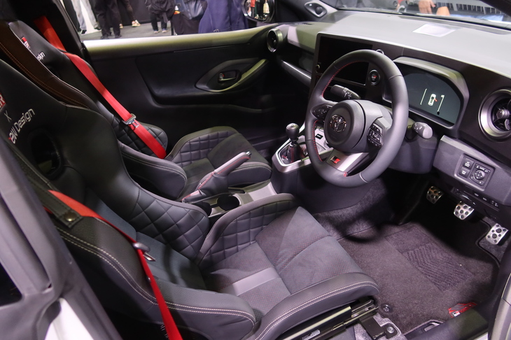 トヨタGRヤリス エアロパフォーマンスパッケージ装着車両