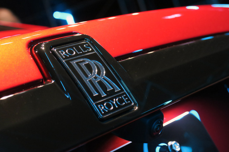 ロールス・ロイス・ブラックバッジ・ゴースト（リアエンブレム）