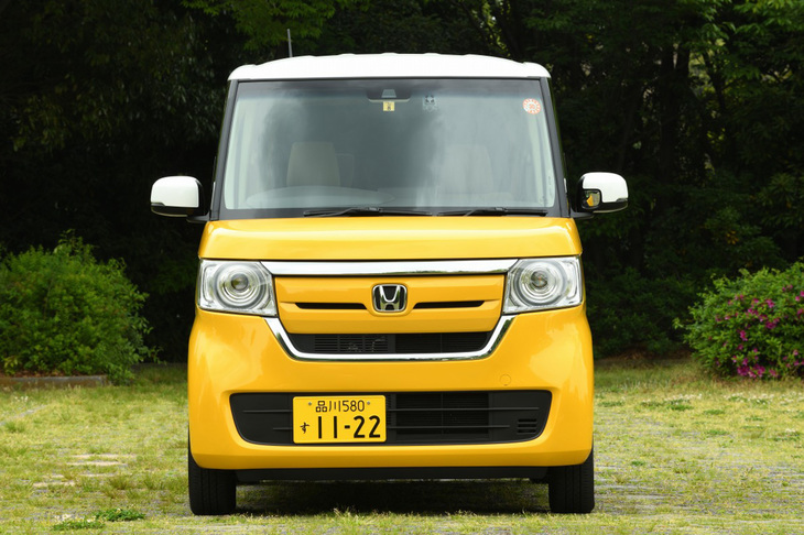 「N-BOX G・L Honda SENSING」（CVT仕様）のフロントビュー。（写真＝茂呂幸正）
	 
	