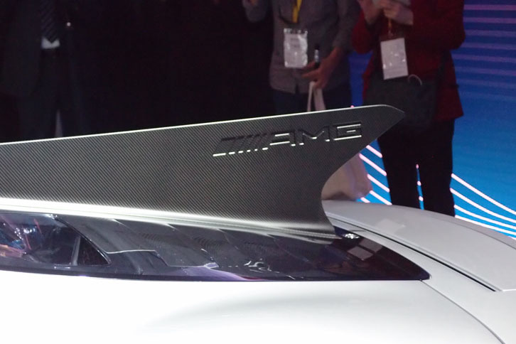 メルセデスAMGプロジェクトONE（リアウイング）